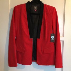 Vince Camuto Red Blazer NWT Sz6